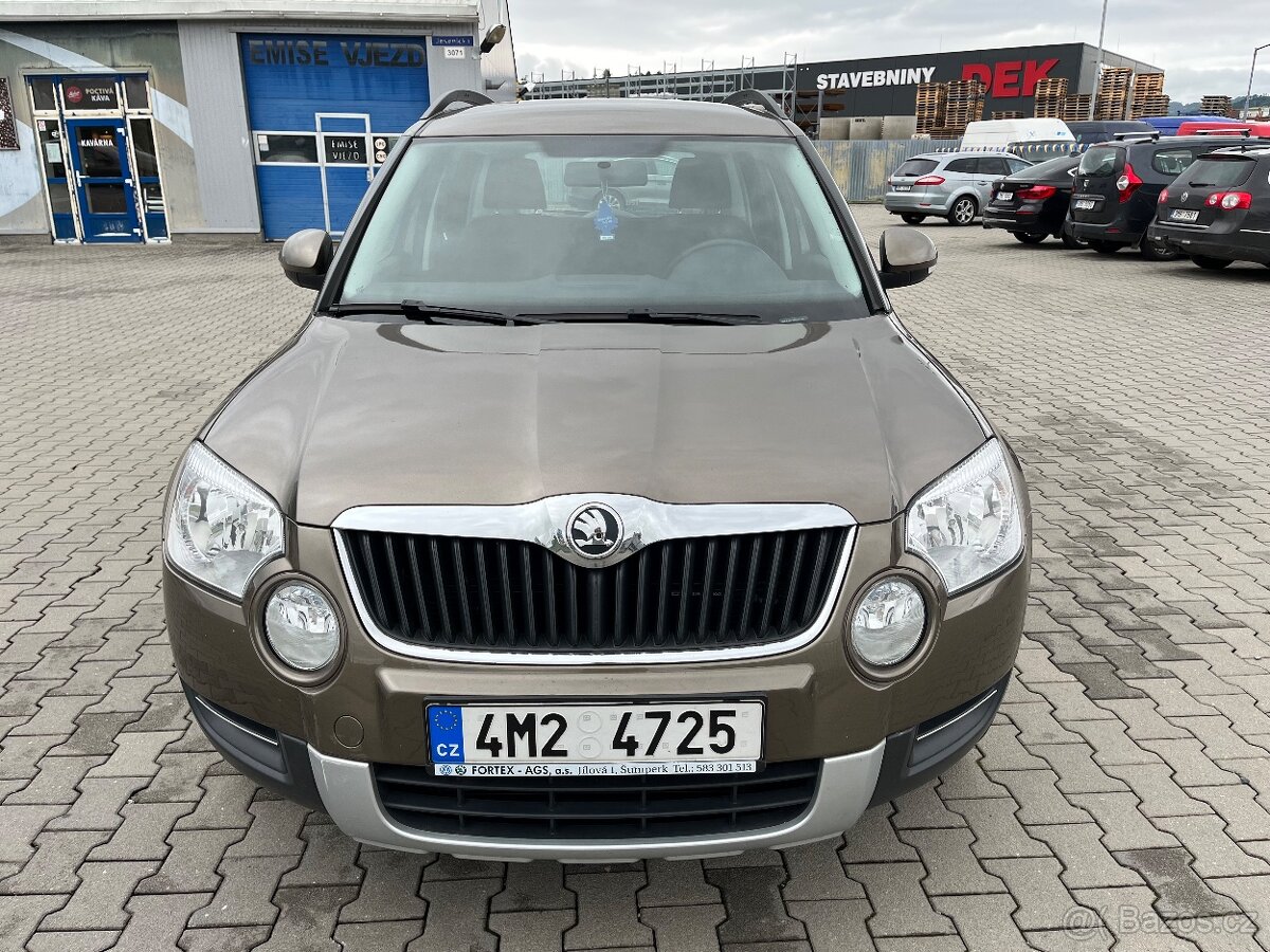 Škoda Yeti 1.2 TSI//1.majitel- ujeto 77tis.km