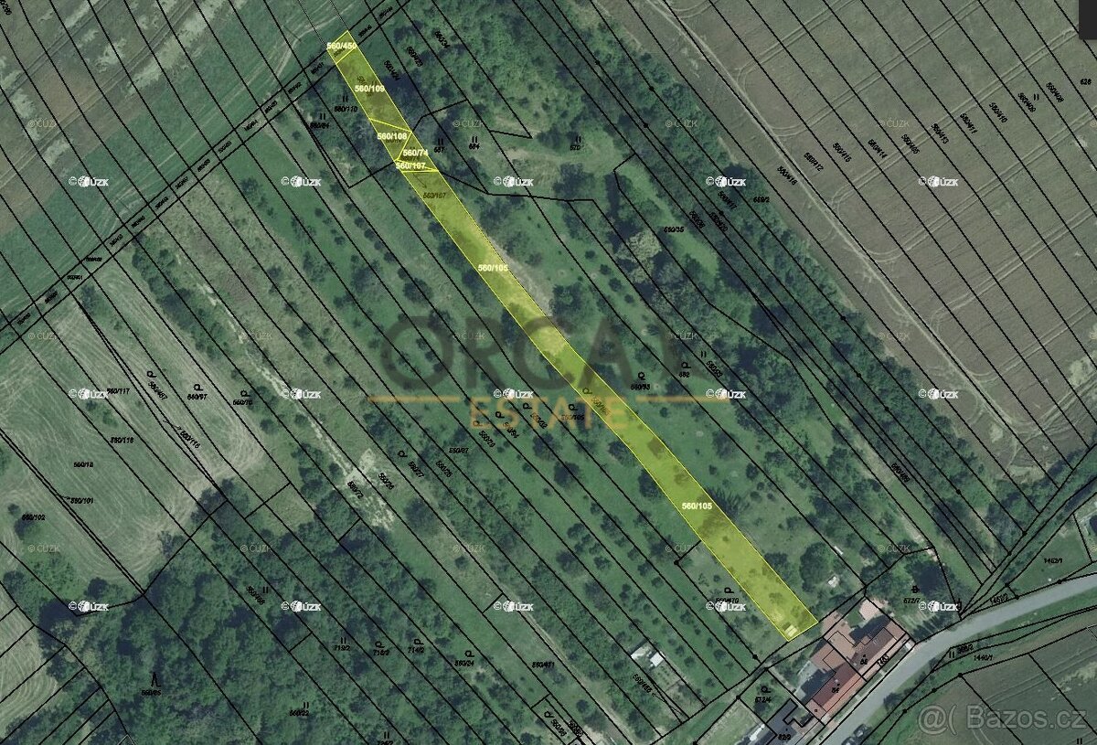 Pozemky v k.ú. Zlámanka