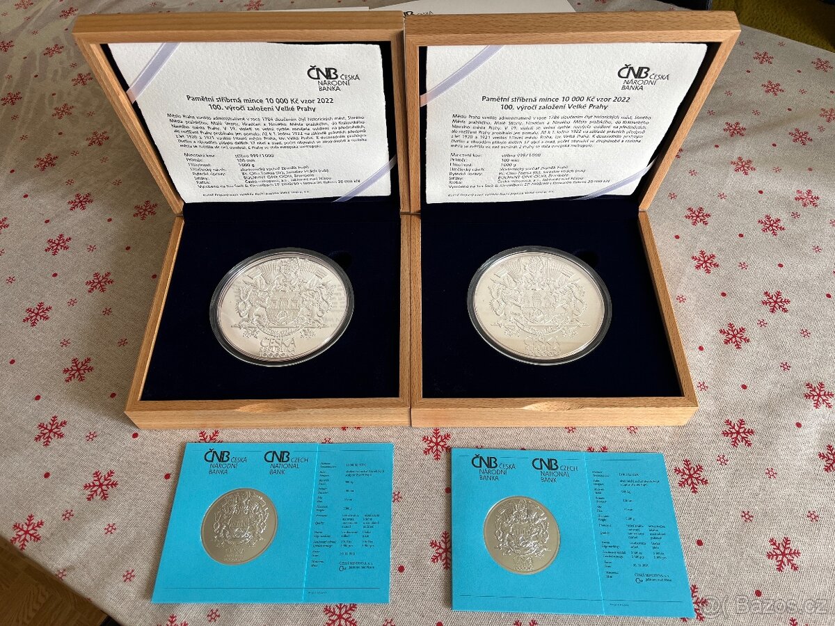 10 000 Kč Velká Praha 1kg