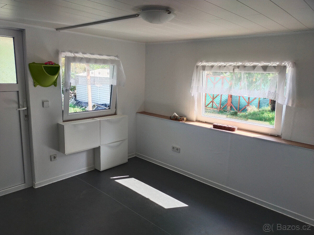 Zateplený mobilheim 9×3,7 m – rekuperace, WiFi topení