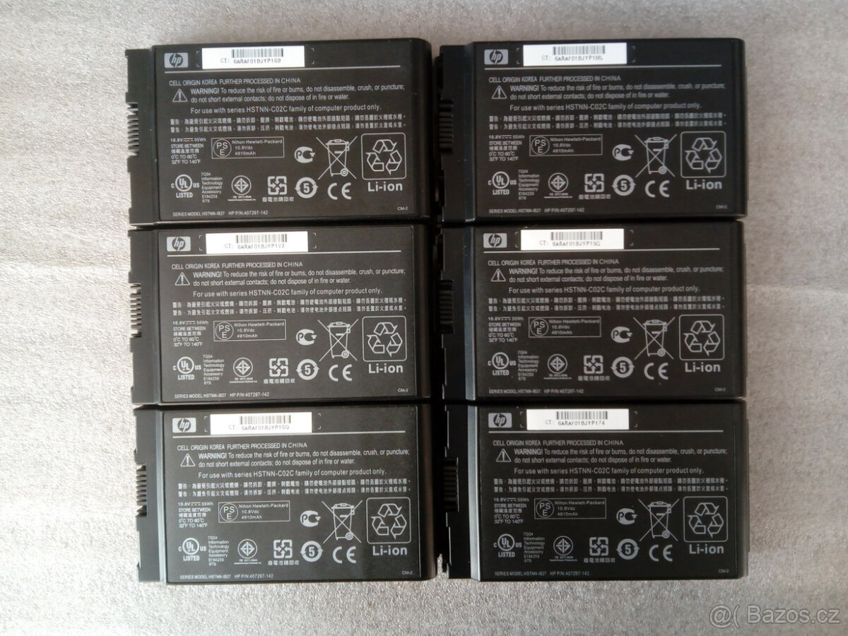 baterie HSTNN-C02C pro notebooky HP nc4400 (4.5hod)