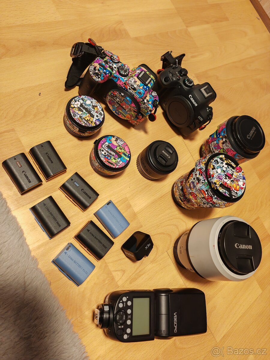 Canon R6, Canon R6II, Sigma, RF 70-200 F4 L IS USM a další