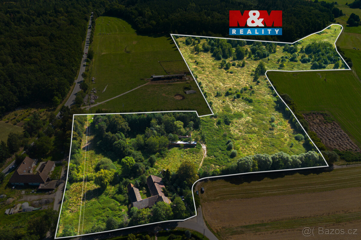 Prodej zemědělské usedlosti, 301 m², Obora u Hracholusk