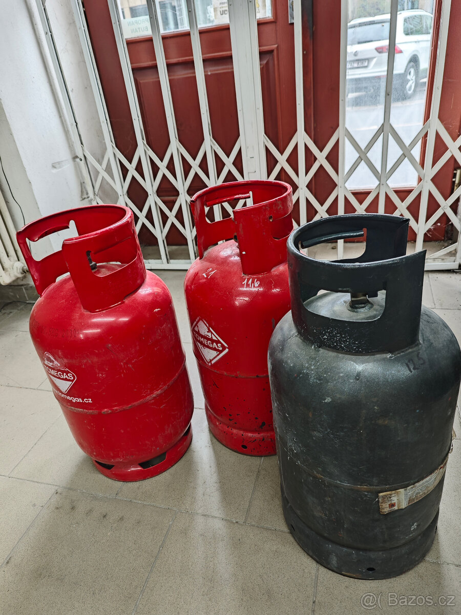 láhev (bomba) na propan butan 10 kg