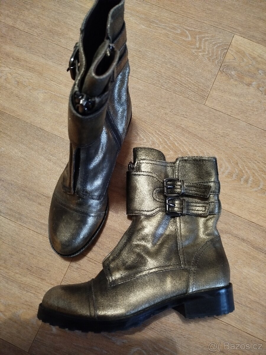 Zlaté boty Guess, vel. 41