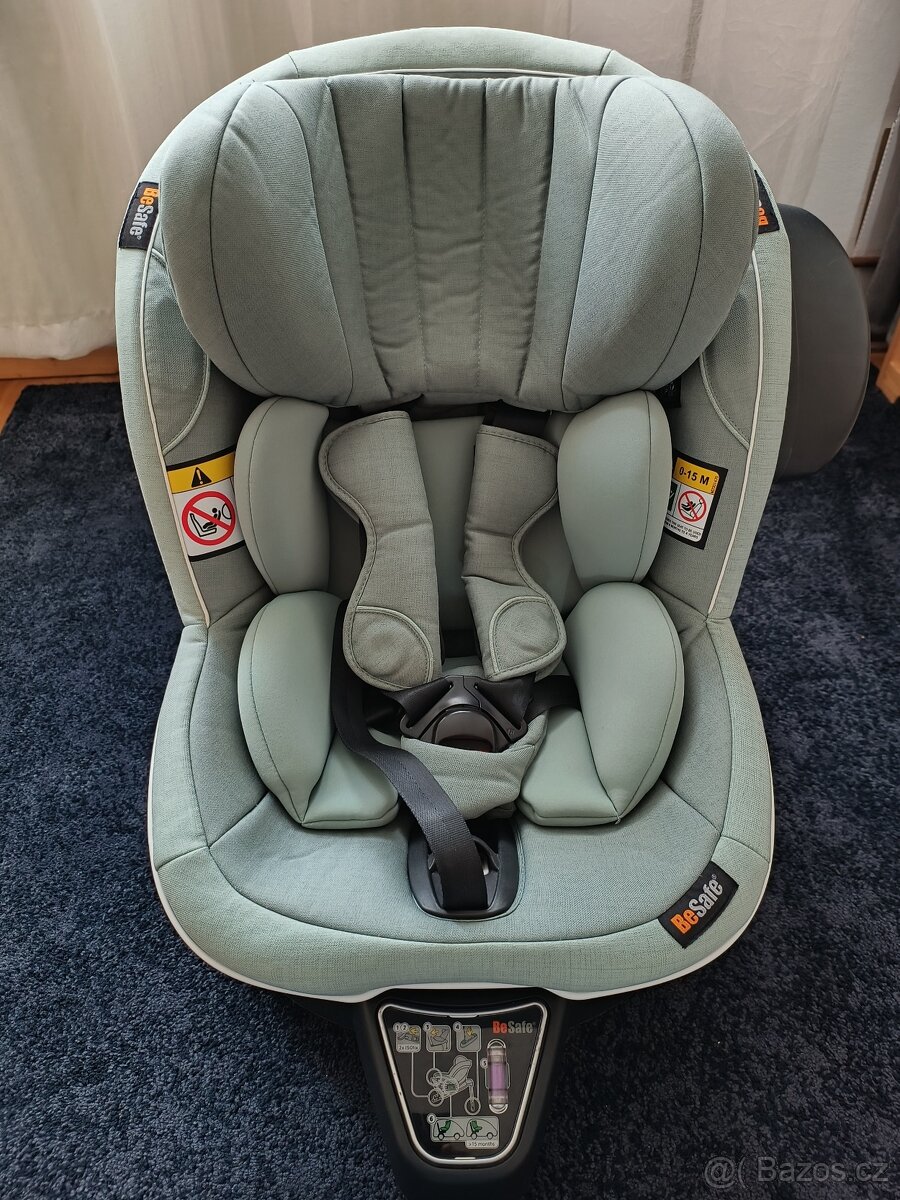 BeSafe iZi Turn i-Size Sea Green Mélange