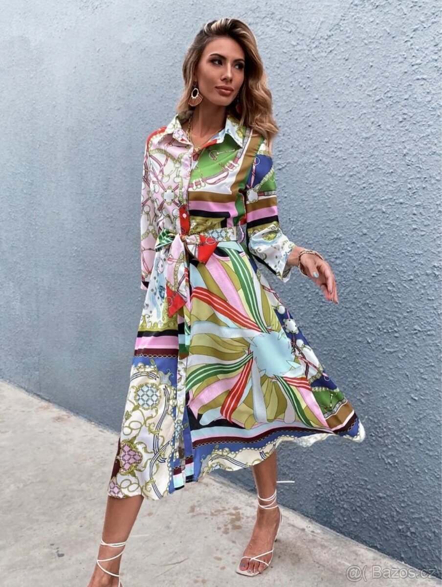 Nové elegantní dlouhé šaty vel.M