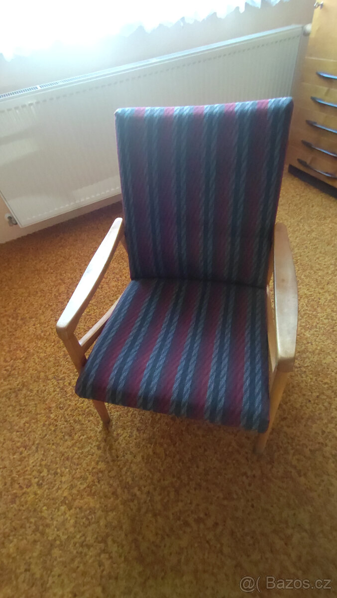 Křeslo - 70 léta - Šmídek