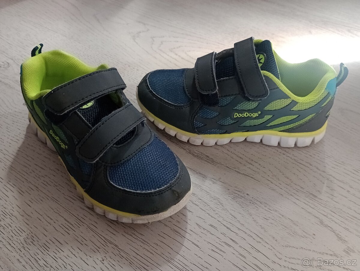 Dětské boty DooDogs na sport - stélka 19cm