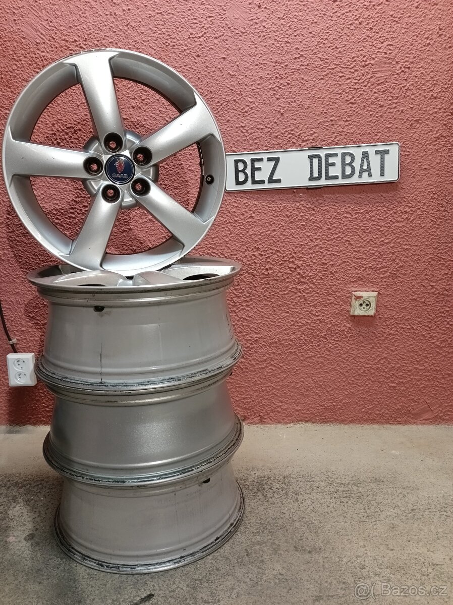 Prodám originál disky Saab 17" 5x110, ET41