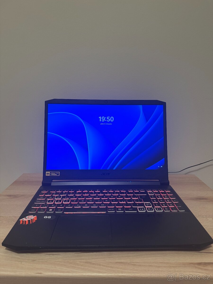 Herní notebook Acer Nitro 5 - Ryzen 5800h, RTX3070(AN515-45)