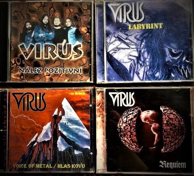 Prodám 4CD VIRUS (zcela nové, již nesehnatelné rarity)