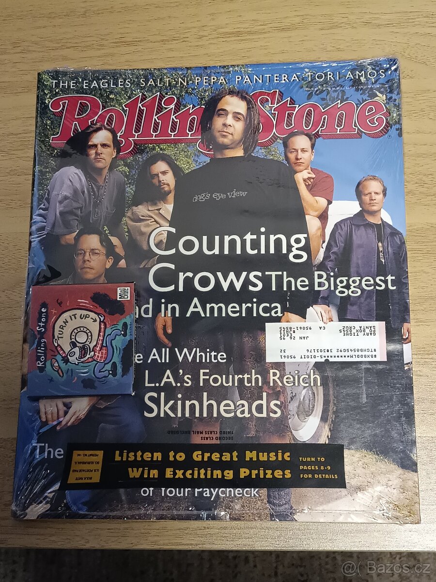 Minidisc s časopisem Rolling Stone-  Nové Zabalené