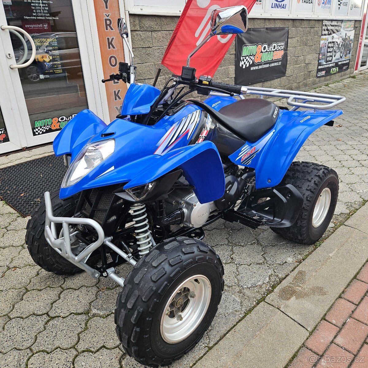 Kymco Maxxer 250, nová STK, najeto pouze 4.721 km