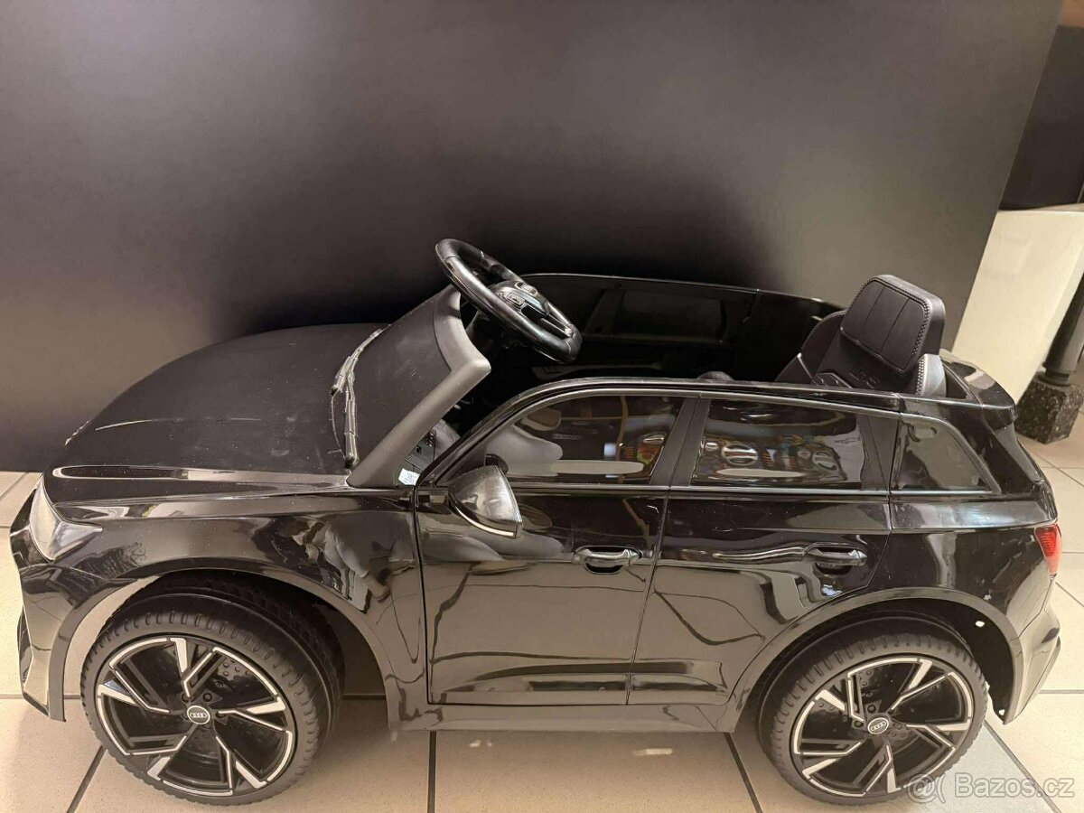 Eletrické autíčko Audi RS6 Černé Záruka 18 Měsicu