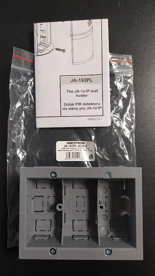 Jablotron JA-193PL-BOX-S krabice NOVÁ