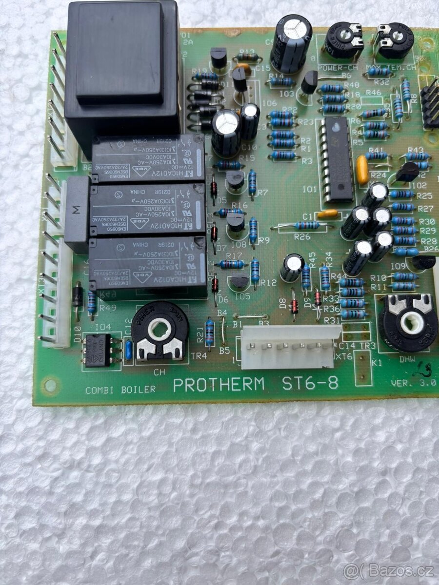 Plynový kotel Protherm Tiger 12/24 - ovládací automatika