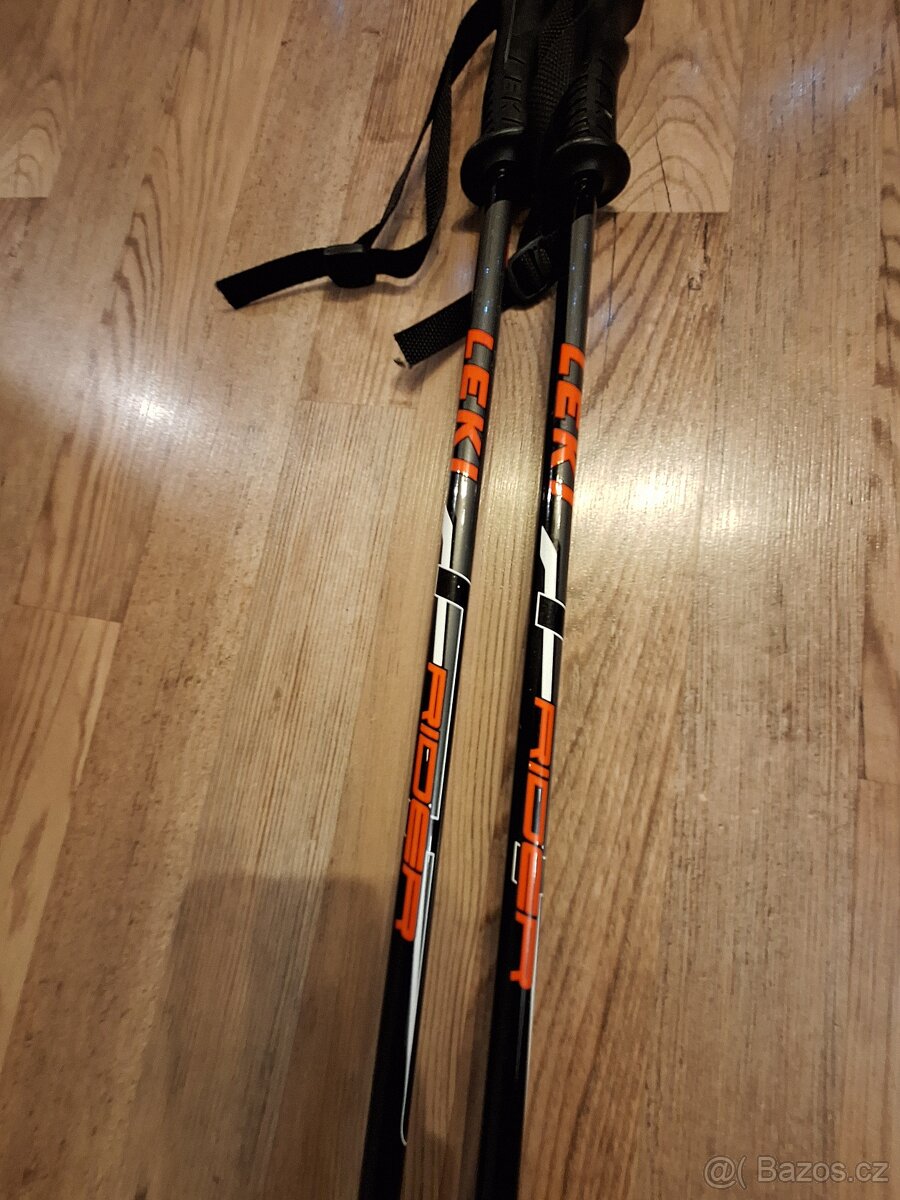 Dětské lyžařské hůlky zn. Leki, 105cm.