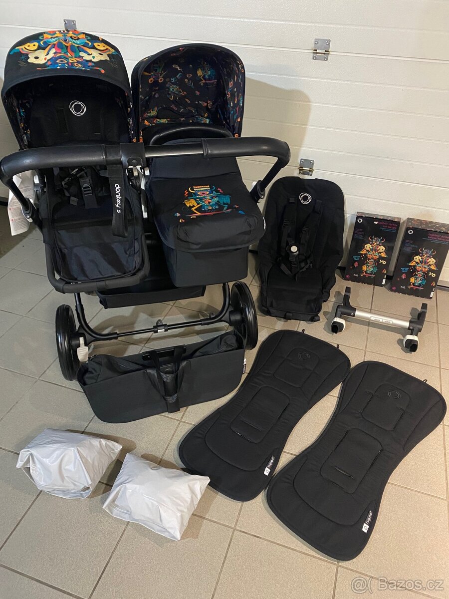 TOP STAV Bugaboo Donkey 5 Duo - limitka NIARK