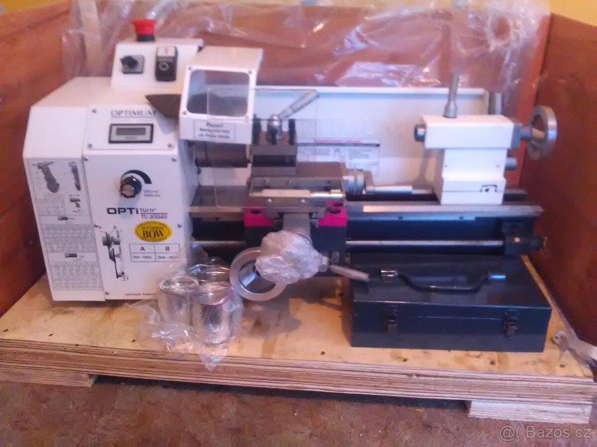 Stolní soustruh OPTIturn TU 2004V