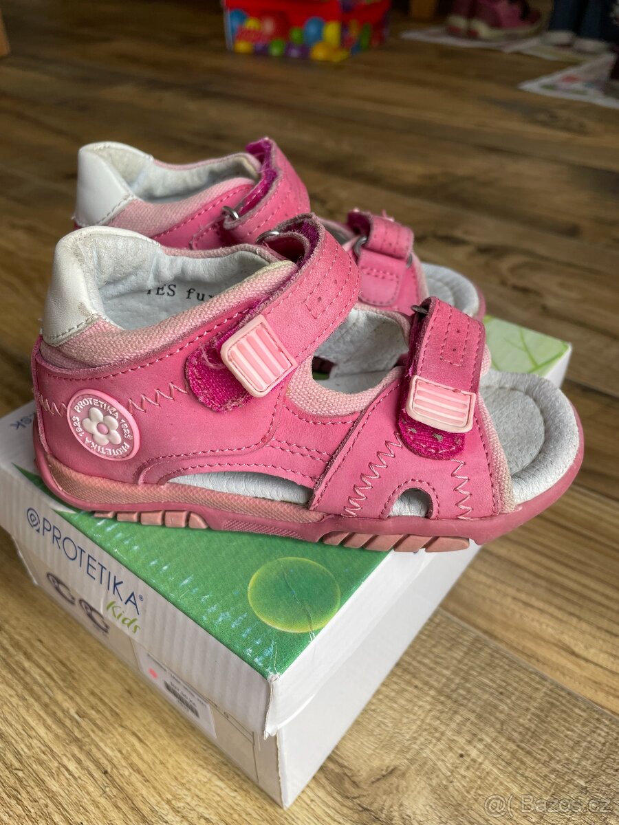 Dětské sandály Protetika TES růžové vel. 24