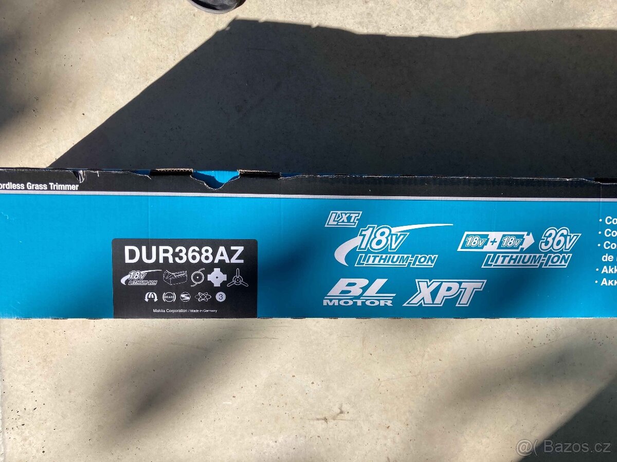 Makita křovinořez DUR368AZ AKU 1kW