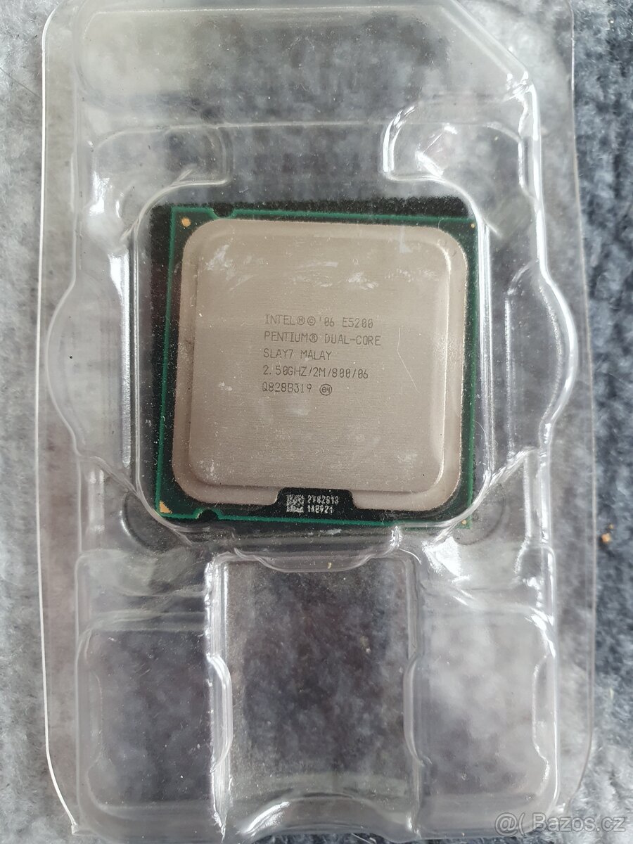 Funkční Intel Pentium E5200, E5300 a E5700 (socket 775)