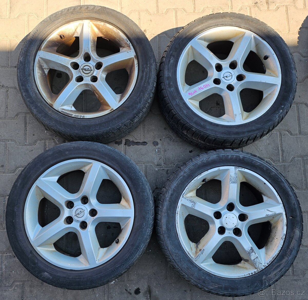 Prodám ALU kola Opel č. 1604