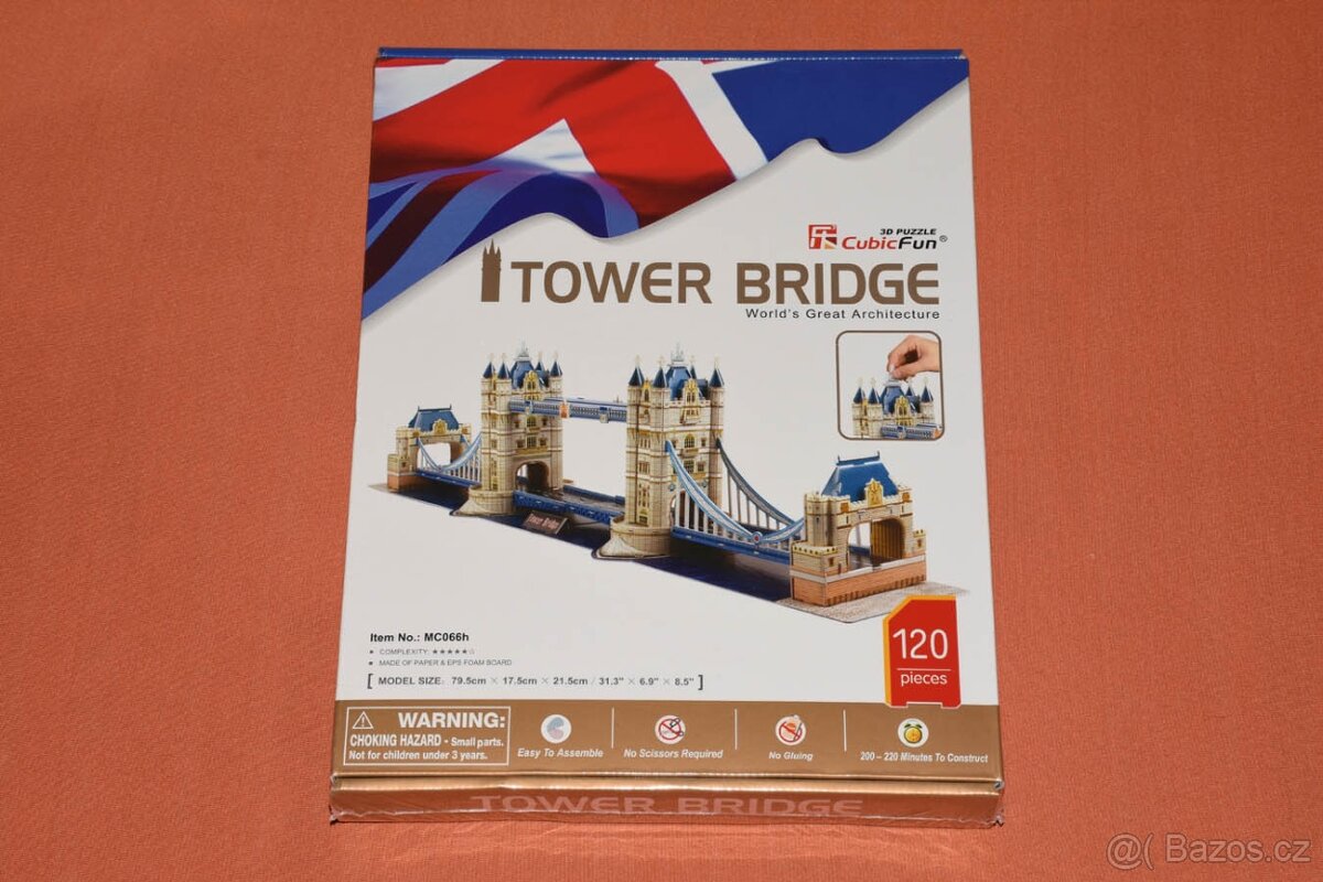 3D Puzzle CubicFun Tower Bridge