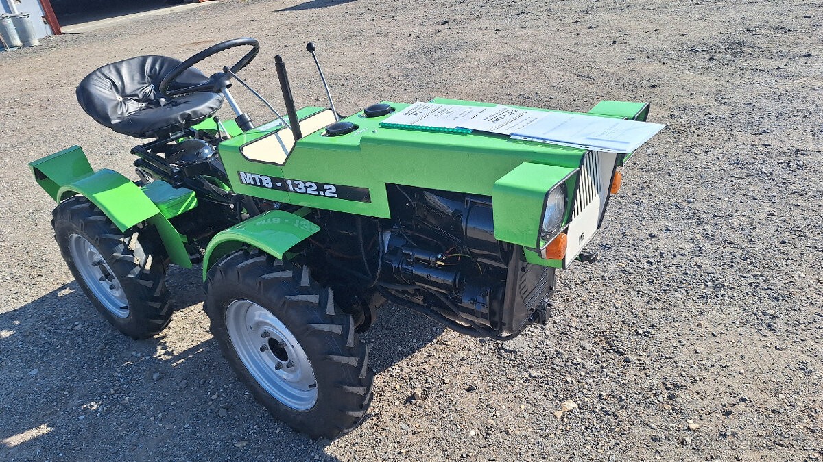malotraktor MT8-132.2 nové servořízení, pěkný stav