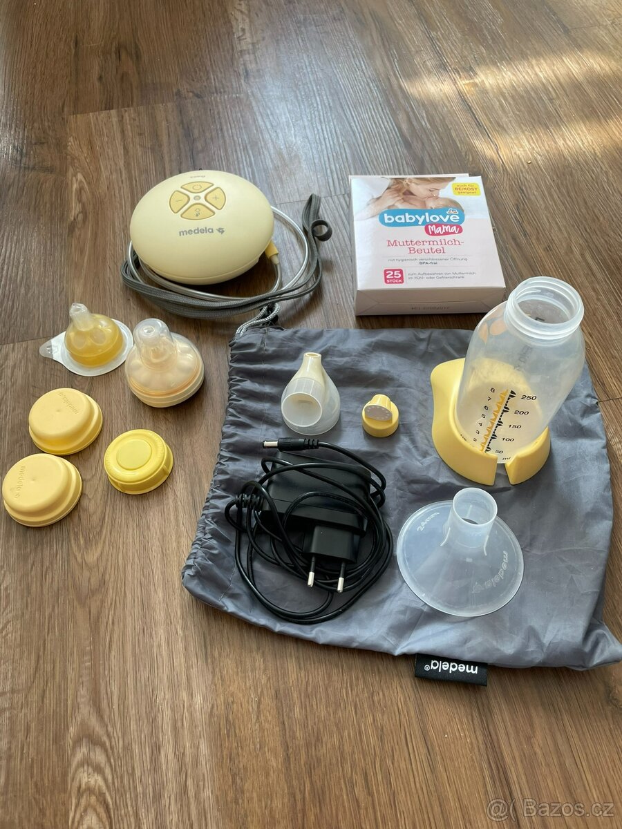 Medela elektronická odsávačka + příslušenství