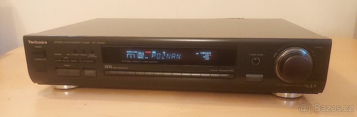 TECHNICS ST-GT550 RDS STEREO TUNER
