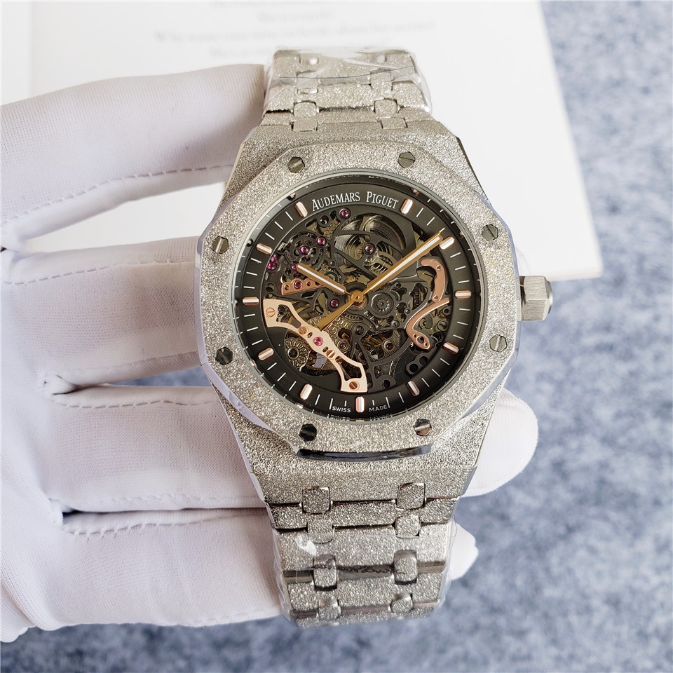 Automatické pánské hodinky AP Royal Oak Iced Out