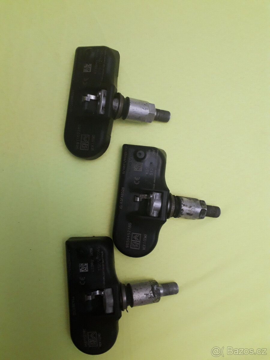 senzory tlaku TPMS Peugeot