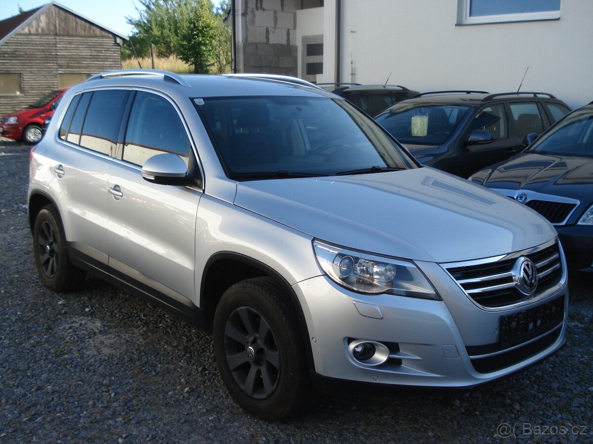 VOLKSWAGEN TIGUAN 2.0 TDI 4 x 4,SERVISKA,NOVÁ STK