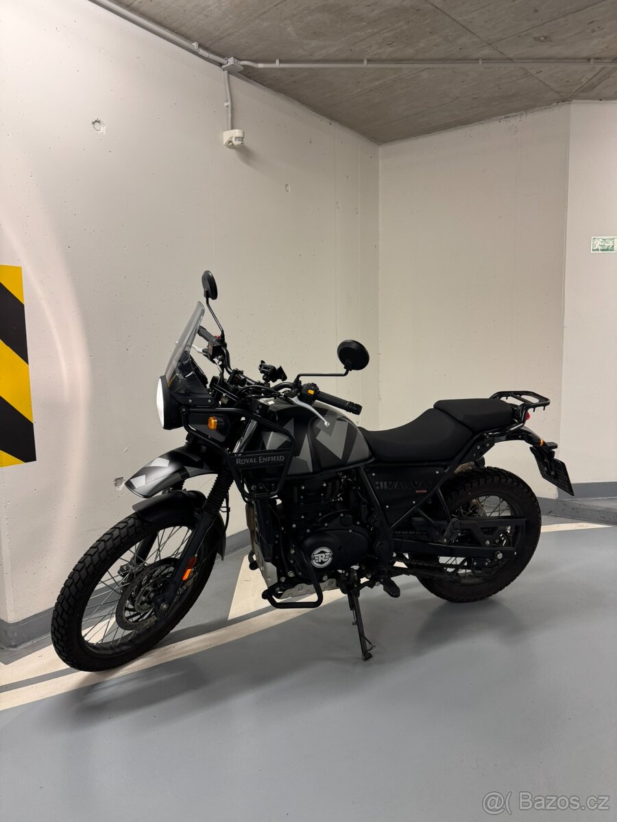 Royal Enfield Himalayan - záruka, najeto necelé 4 tis. km