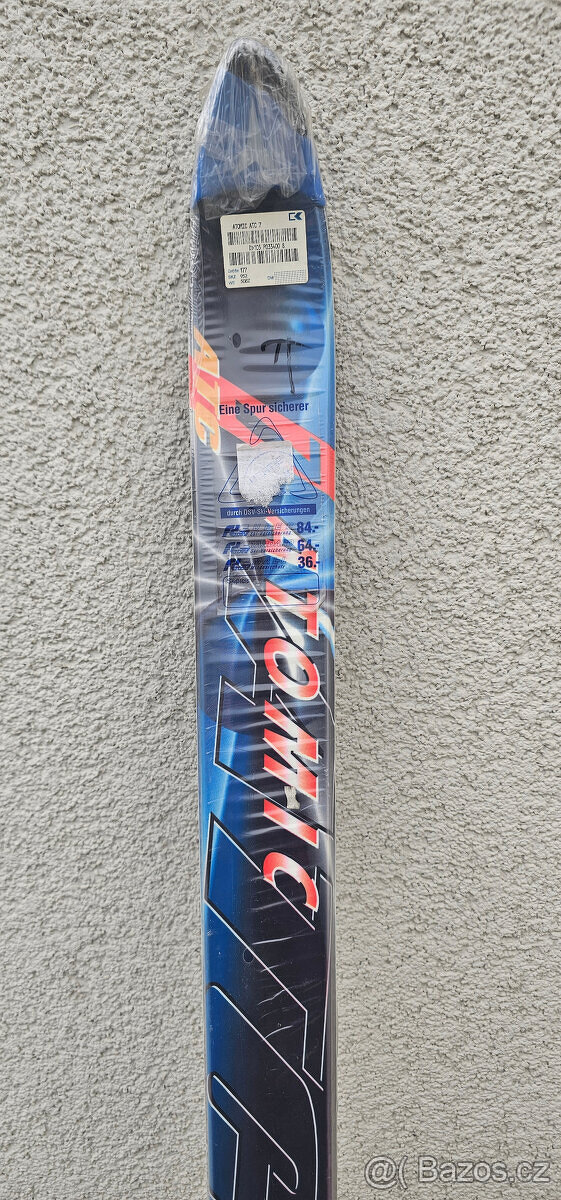 Nové lyže ATOMIC Kevlar Ceramic ATC 177cm - ještě zabalené