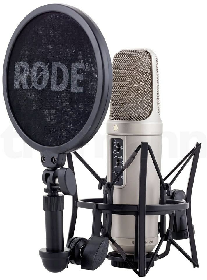 Mikrofon Rode NT2-A s pop filtrem
