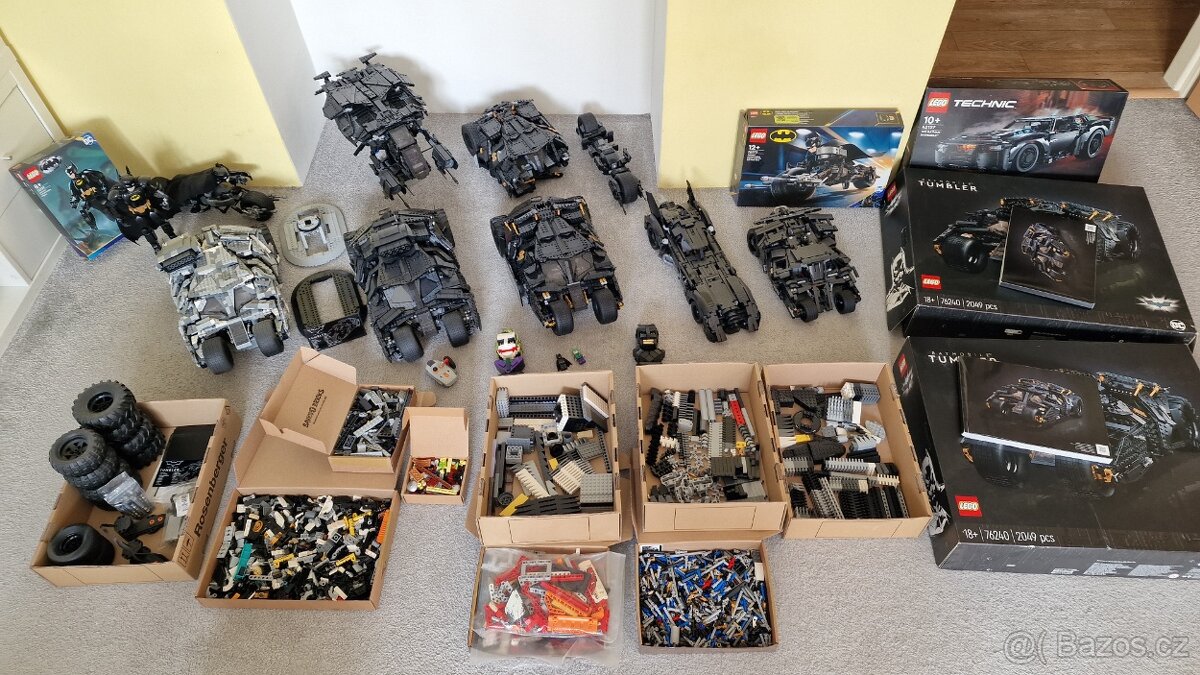 Lego sbírka Batman 76240 a další