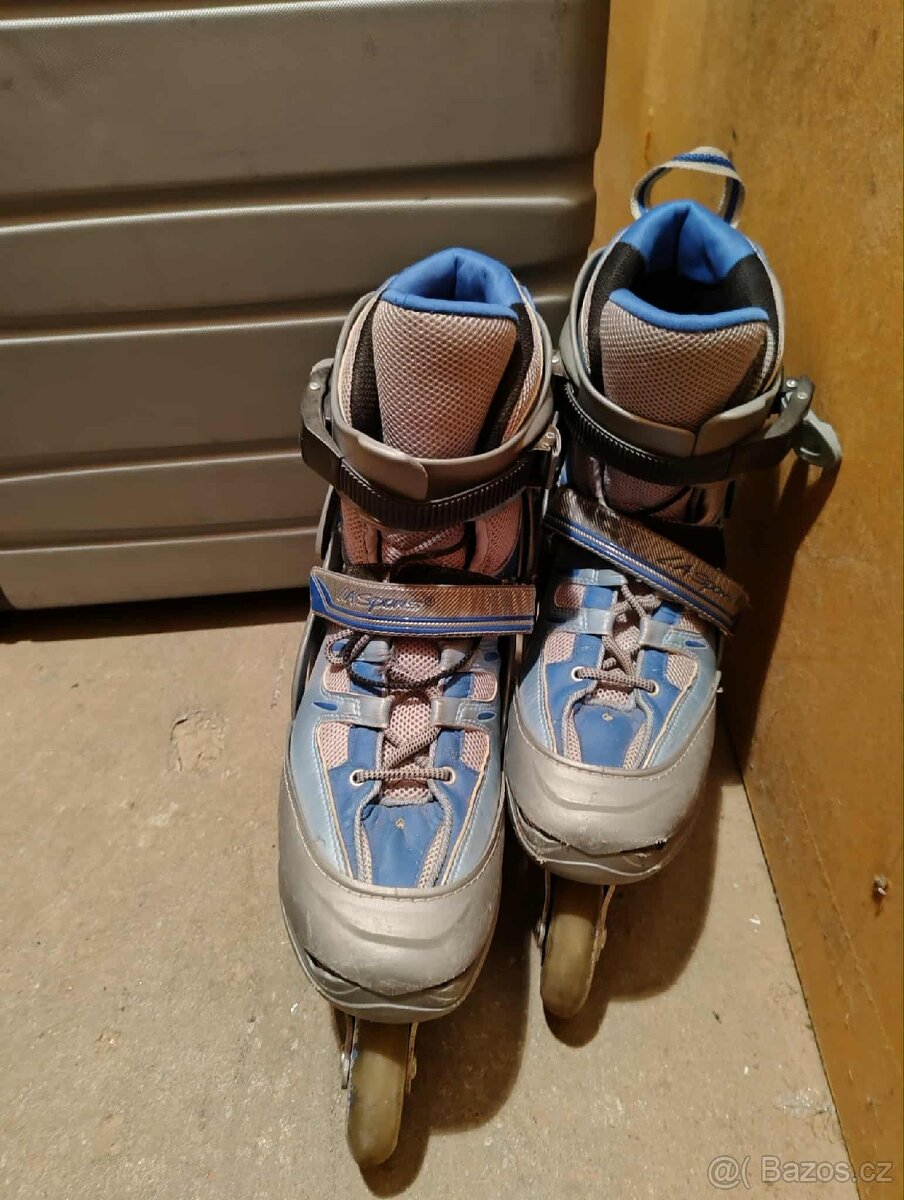 Kolečkové brusle, pánské velikost 45-46