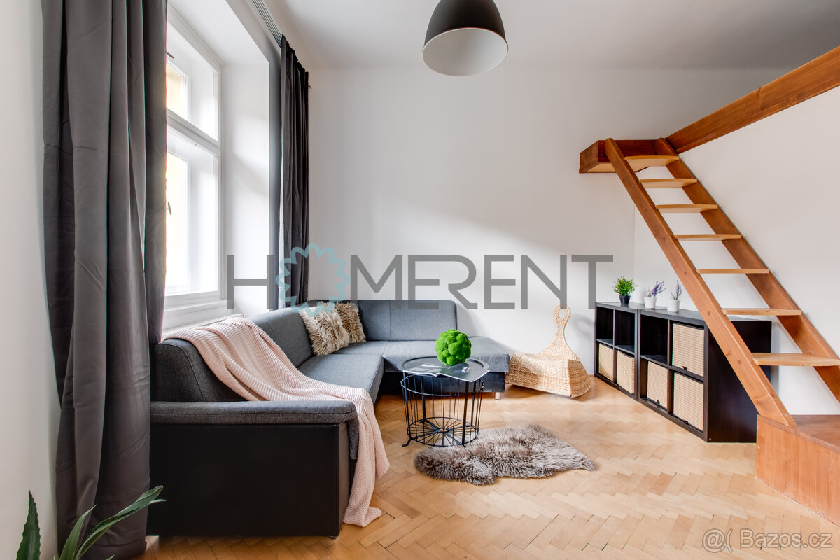 Útulné 1+kk s vyvýšeným spaním a balkónkem u Folimanky – kli