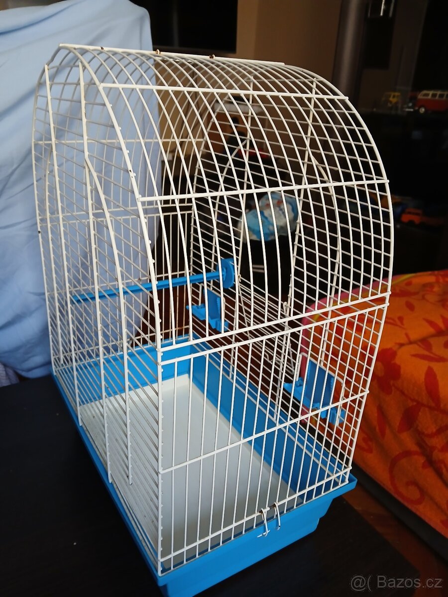 Prodám klec na male papoušky
