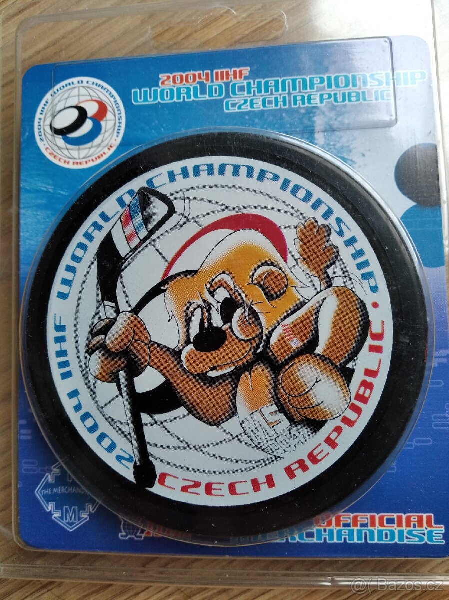 Hokejový puk MS 2004