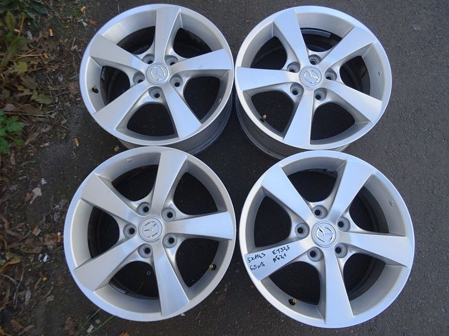 Alu disky origo Mazda,Kia, 16", 5x114.3, ET 52,5, šíře 6,5J