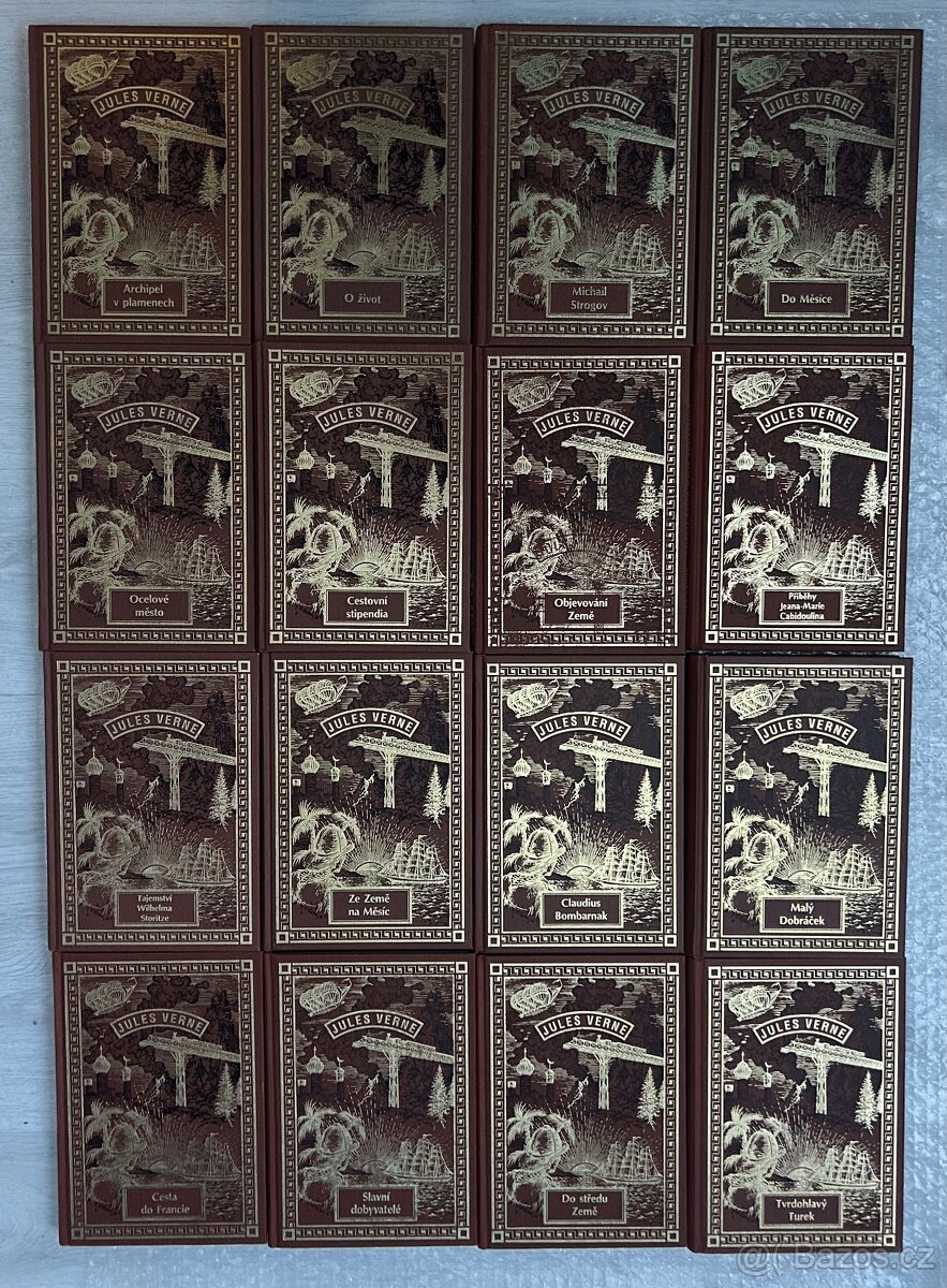Prodám knihy - Jules Verne - vydavatelství Návrat 1994-2000: