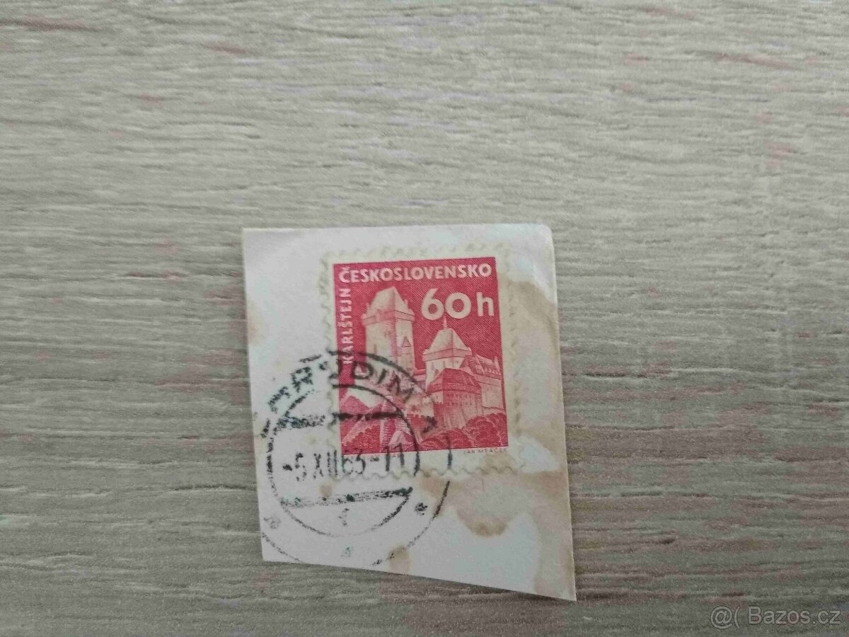 Poštovní známky z 60. let - Československo