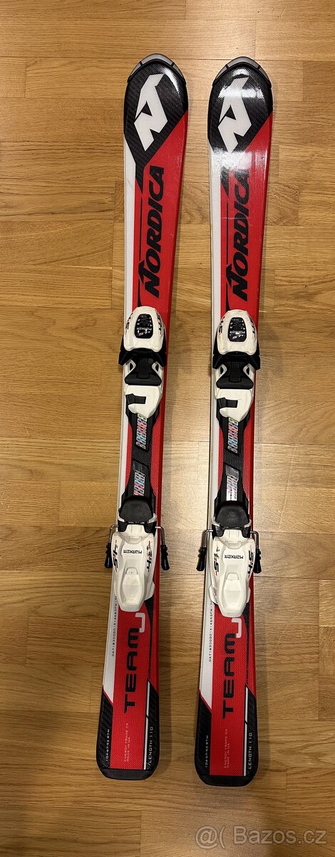 Nordica lyže 110 cm + vázání JR 4.5