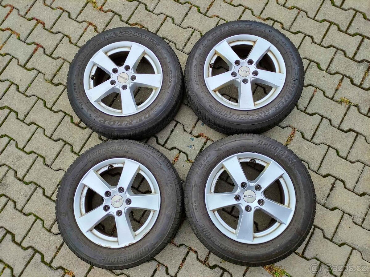 ALU KOLA SEAT LEON 15" na ZIMNÍCH 195/65/15