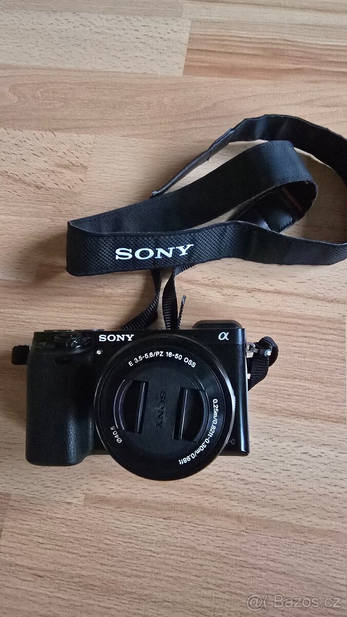 Sony Alpha A6000+objektiv