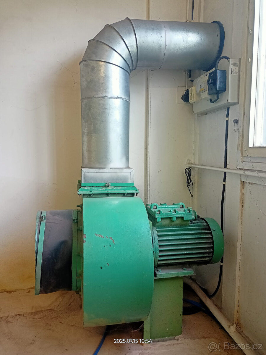 Profesionální odtahovýradiální průmyslový ventilátor